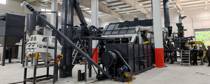 activated carbon machine factory