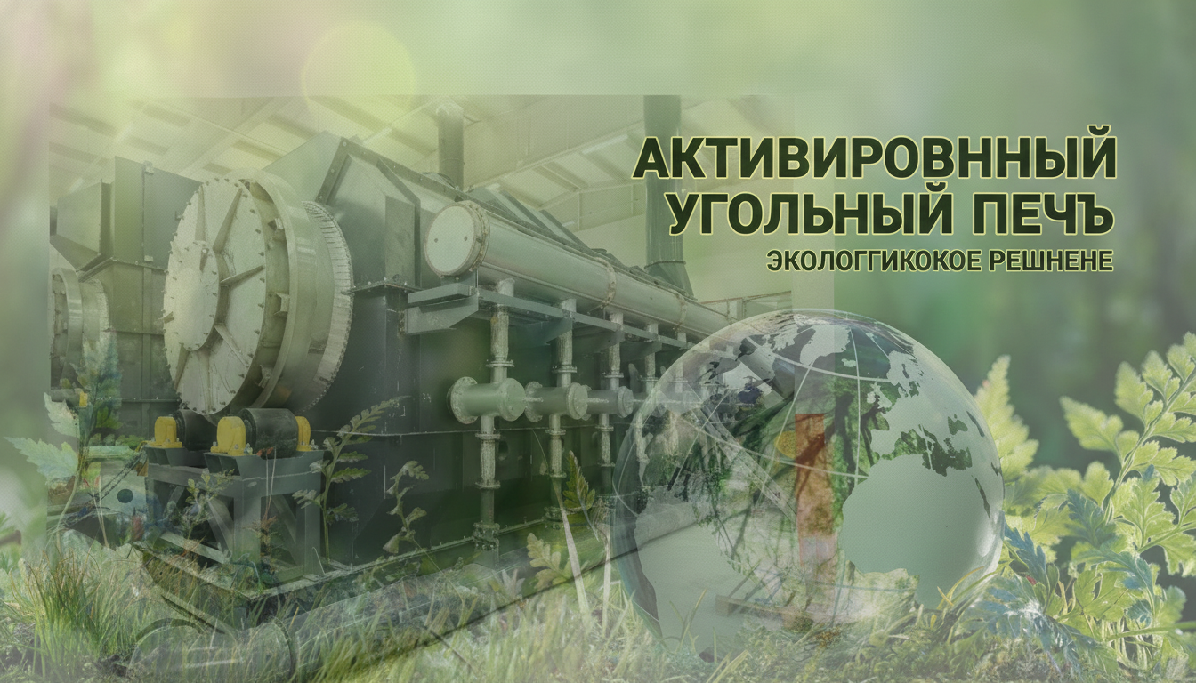 машина для производства активированного угля