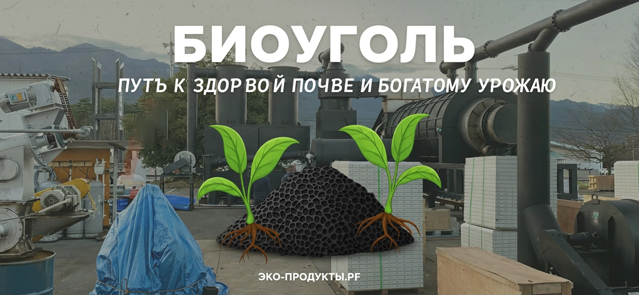 производство биоугля